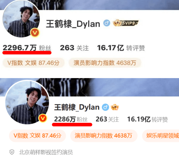 王鹤棣掉粉20万,路人缘崩塌难挽回?